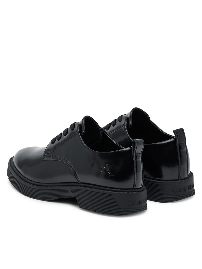 Туфли оксфорды Low Cut Lace-Up Shoe V3X4-83182-1453 S Calvin Klein, черный — фото 3