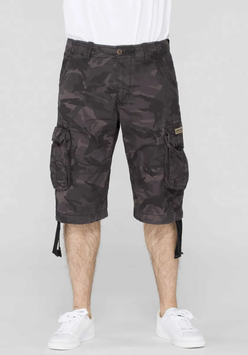 

Грузовые бермуды Alpha Industries "Jet Short", черный