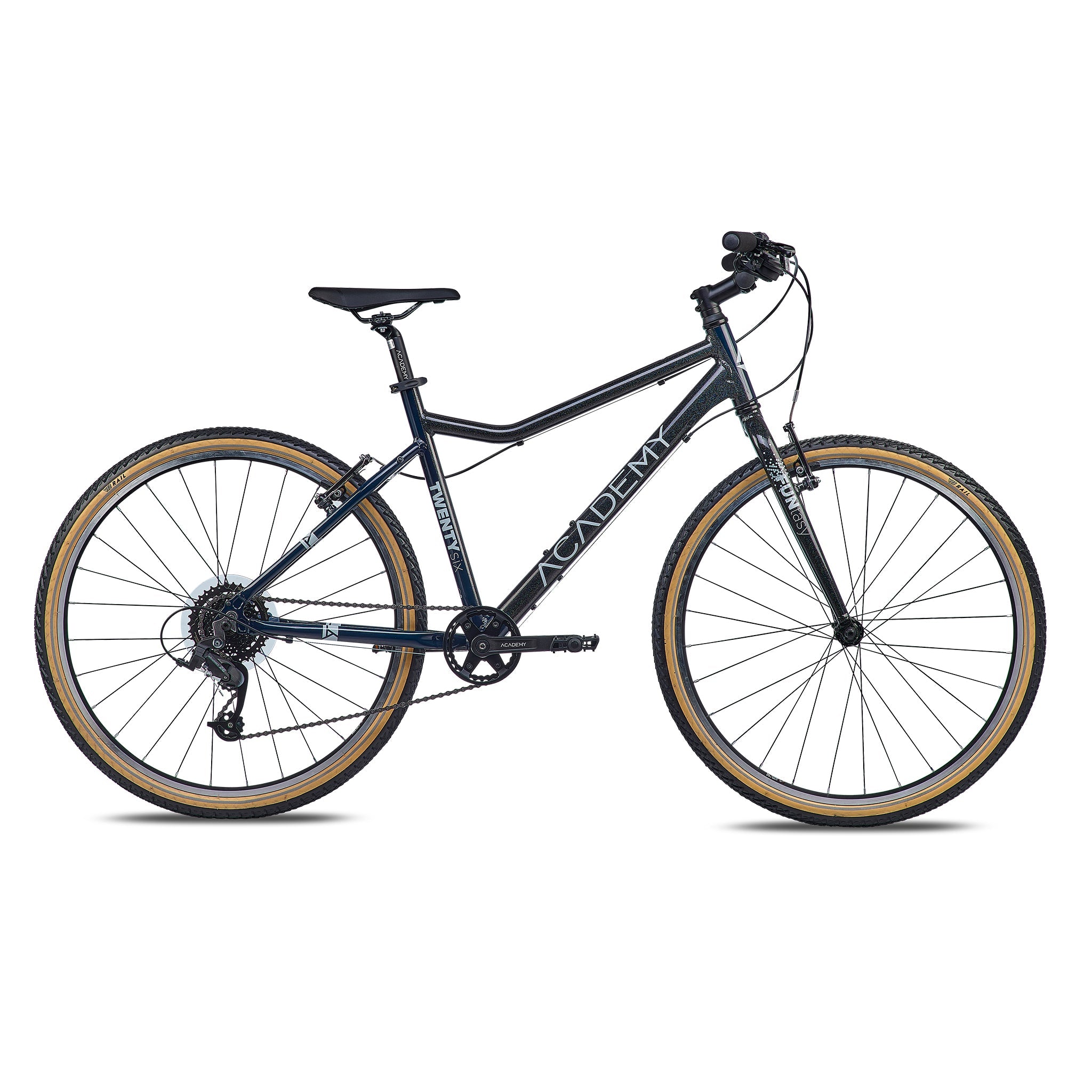 

Детский велосипед ACADEMY Grade 6 Edition 26" FUNtasy Black (2025)