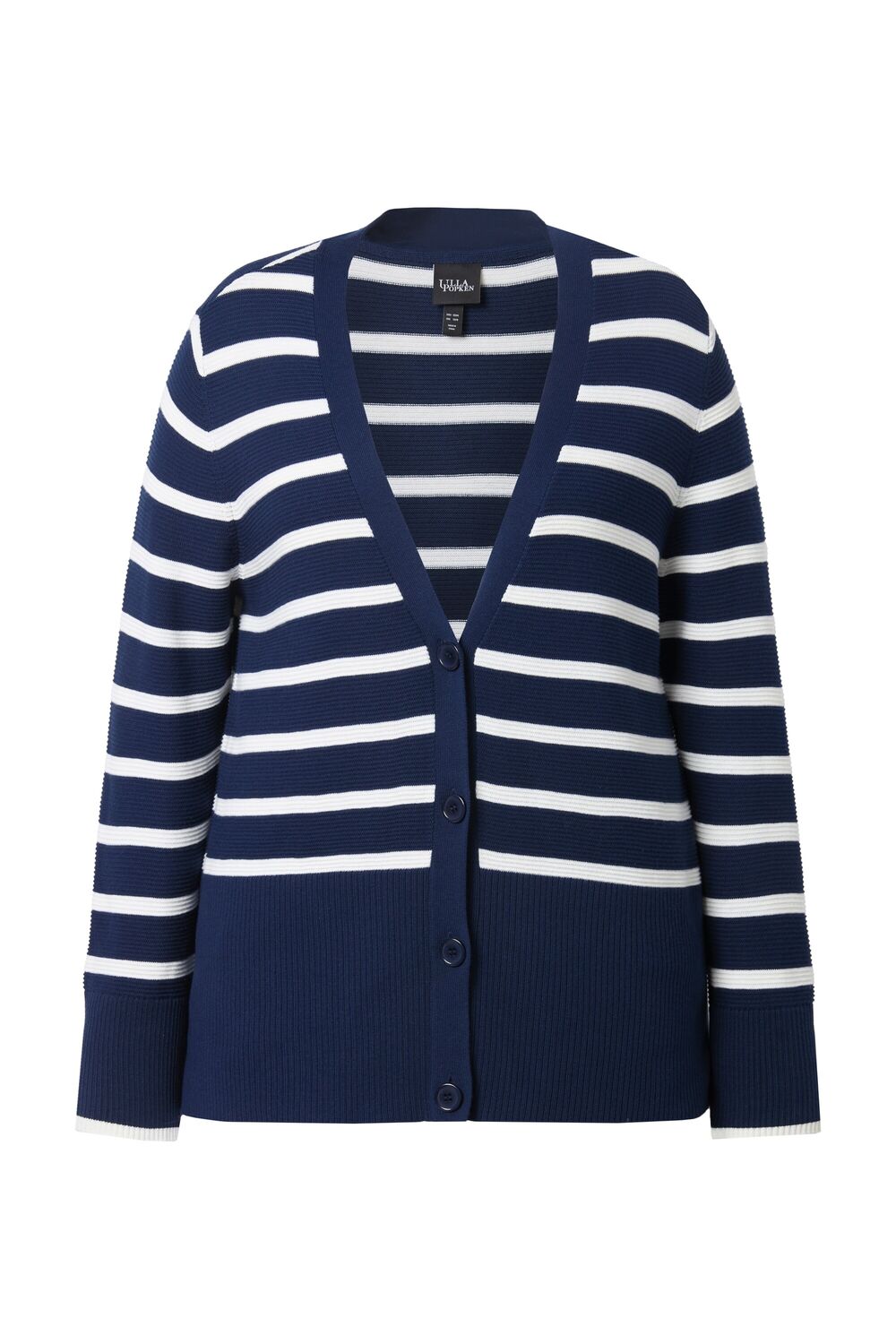 

Ulla Popken Вязаный кардиган в морском синем