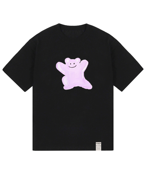 

Футболка унисекс с коротким рукавом, принт «Улыбка большого медведя» GRAVER, черная, Черный, Футболка унисекс с коротким рукавом, принт «Улыбка большого медведя» GRAVER, черная