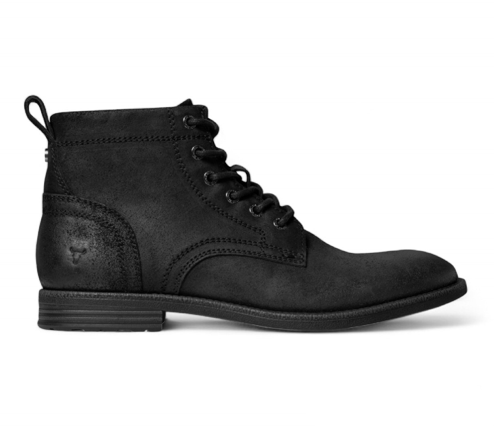 

Себастьян Мужские черные кожаные пустынные ботинки на шнуровке Windsorsmith
