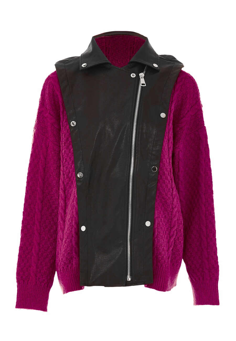 

Вязаный кардиган NAEMI Knit Cardigan, цвет berry