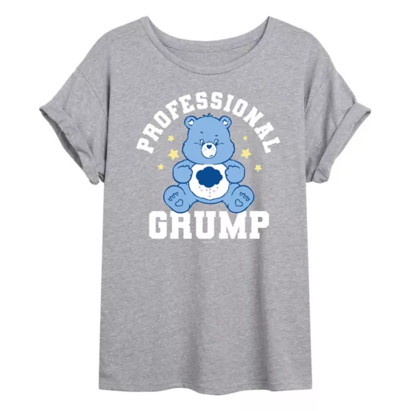 

Футболка Juniors Care Bears Professional Grump большого размера Licensed Character, серый