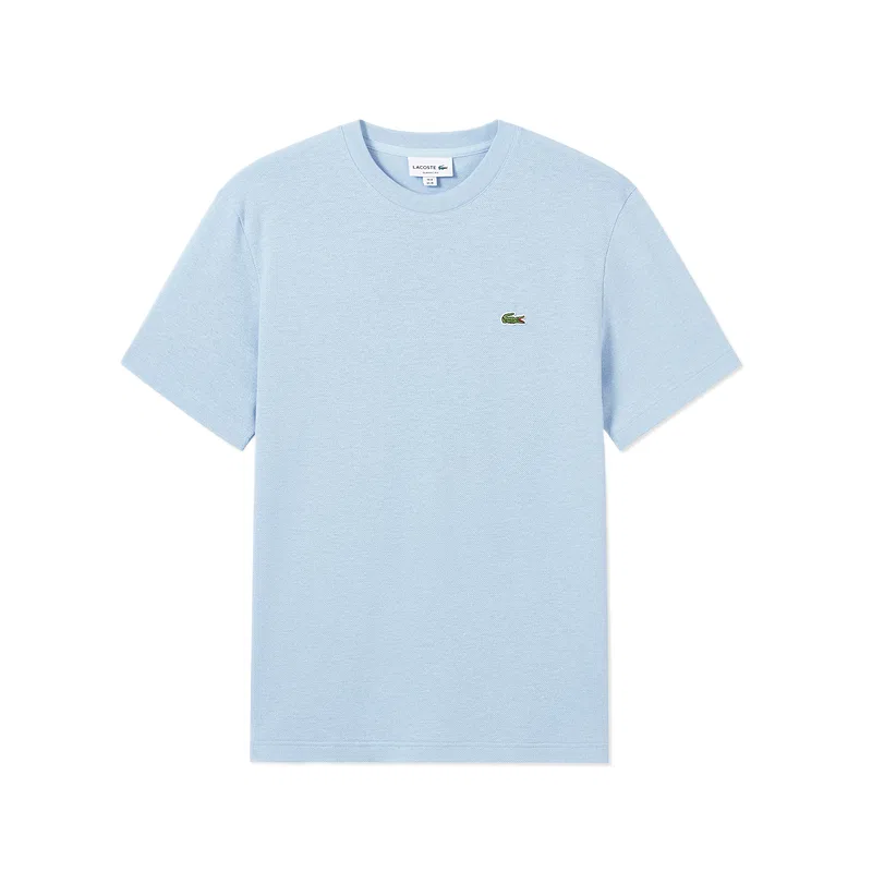 Футболка с круглым вырезом Logo LACOSTE, 70V/Ecru — фото 3
