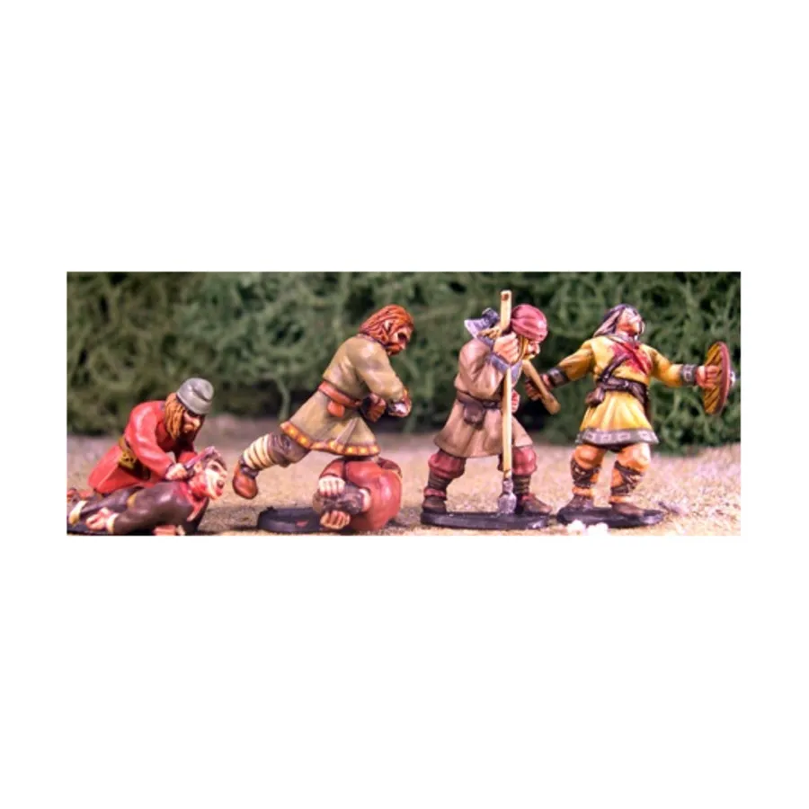

Убийцы с жертвами в Геогуте, Gripping Beast Miniatures - Age of Arthur (28mm)