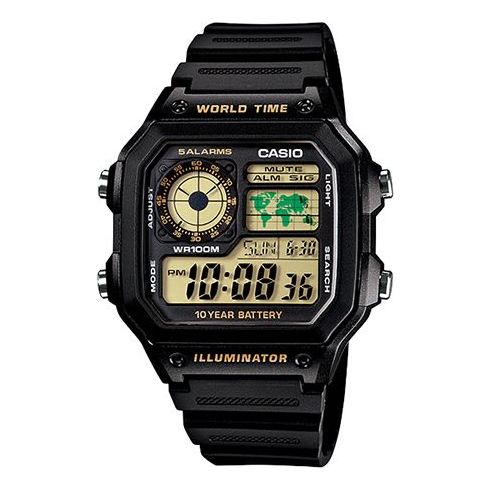 

Часы CASIO G Shock Waterproof Mens Black Digital, черный