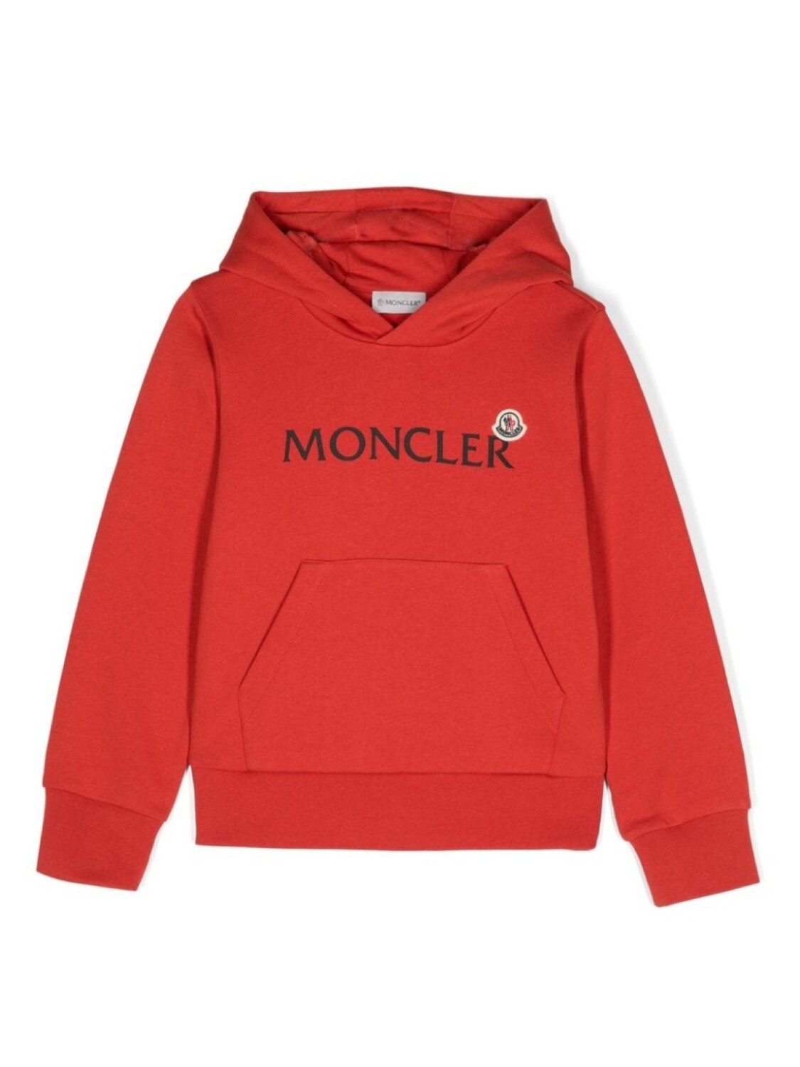 

Moncler Enfant худи с логотипом, красный