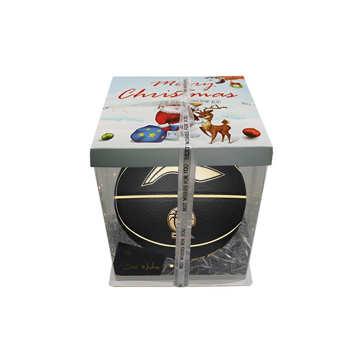 

LINING Баскетбольный мяч PU Black Gold размер 7 для тренировок и соревнований unisex