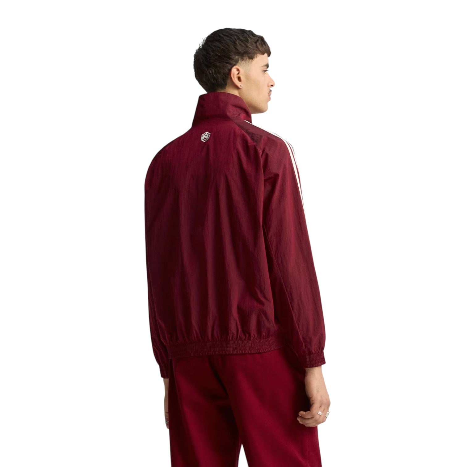 Куртка Adidas Arsenal Terrace Icon Half-Zip Jacket 'Team Coll Burgundy' — фото 3