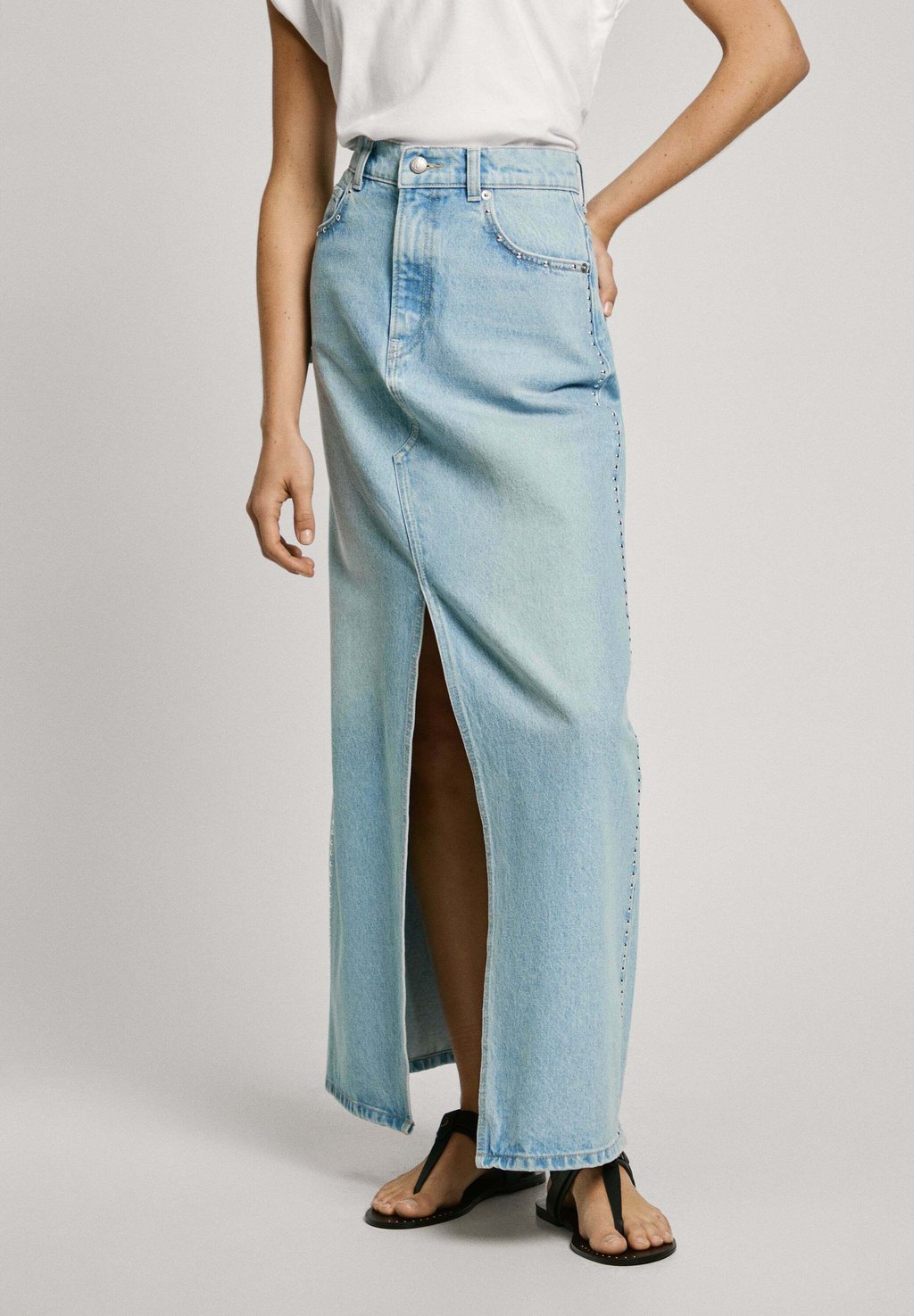 

Юбка из денима Gonna lunga Pepe Jeans, цвет Oz Blue Rigid Denim