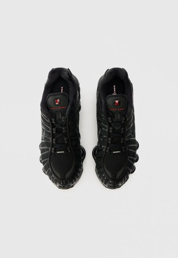 Кроссовки shox tl gs Nike Sportswear, Black/Metallic Hematite/Max Orange — фото 4