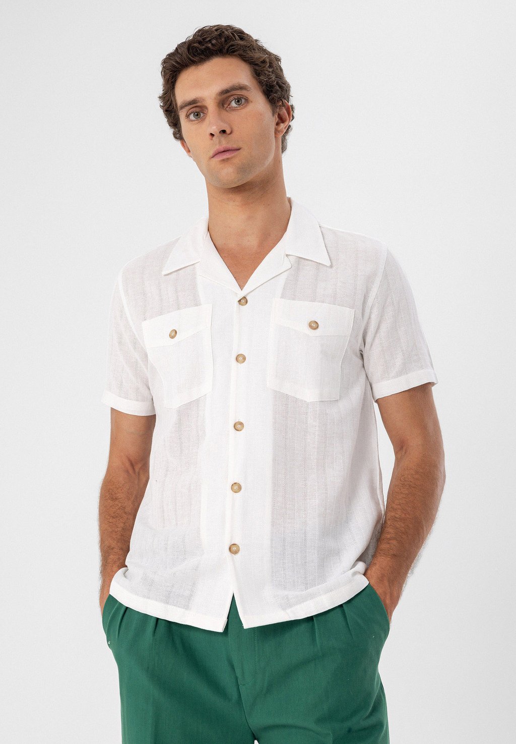 

Рубашка SHORT SLEEVE Antioch, белый