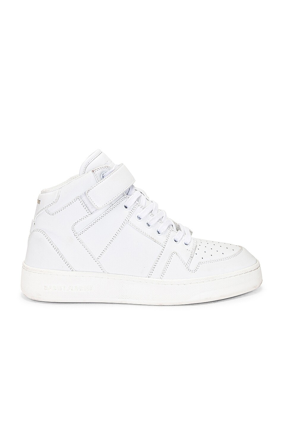 

Кроссовки Saint Laurent Lax Mid, цвет Blanc Optique