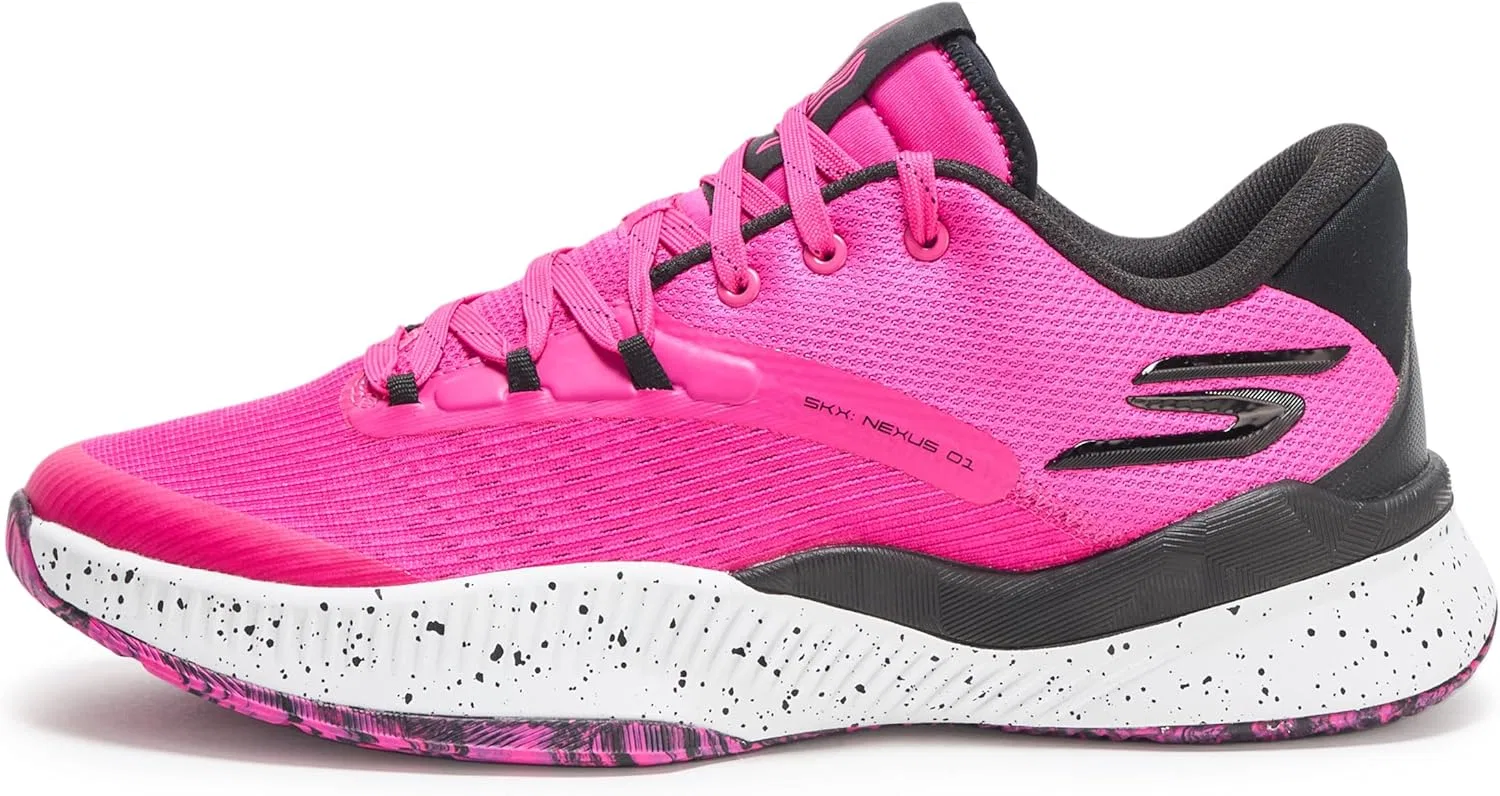Мужские баскетбольные кроссовки Skechers Skx Nexus, Neon Pink — фото 2