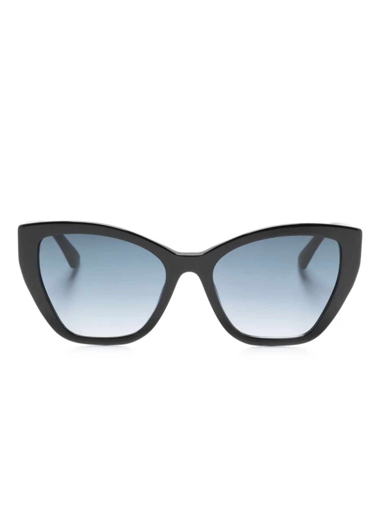 

Moschino Eyewear солнцезащитные очки в оправе 'кошачий глаз', черный