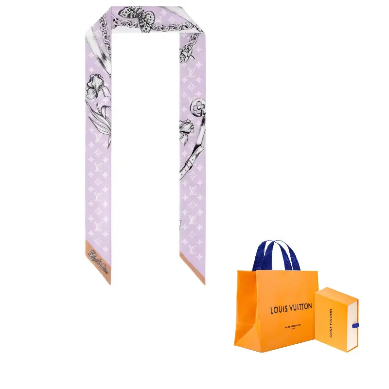 

LOUIS VUITTON Луи Виттон Блуминг Монограмм Бандо, Purple