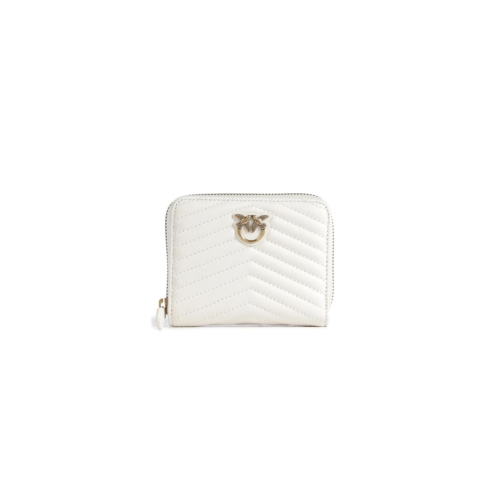 

Белый кожаный кошелек Pinko