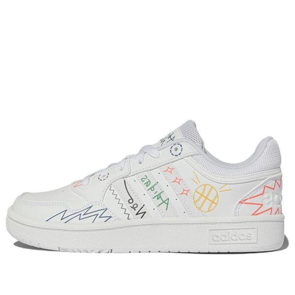 

Кроссовки neo hoops 3.0 shoes Adidas, белый