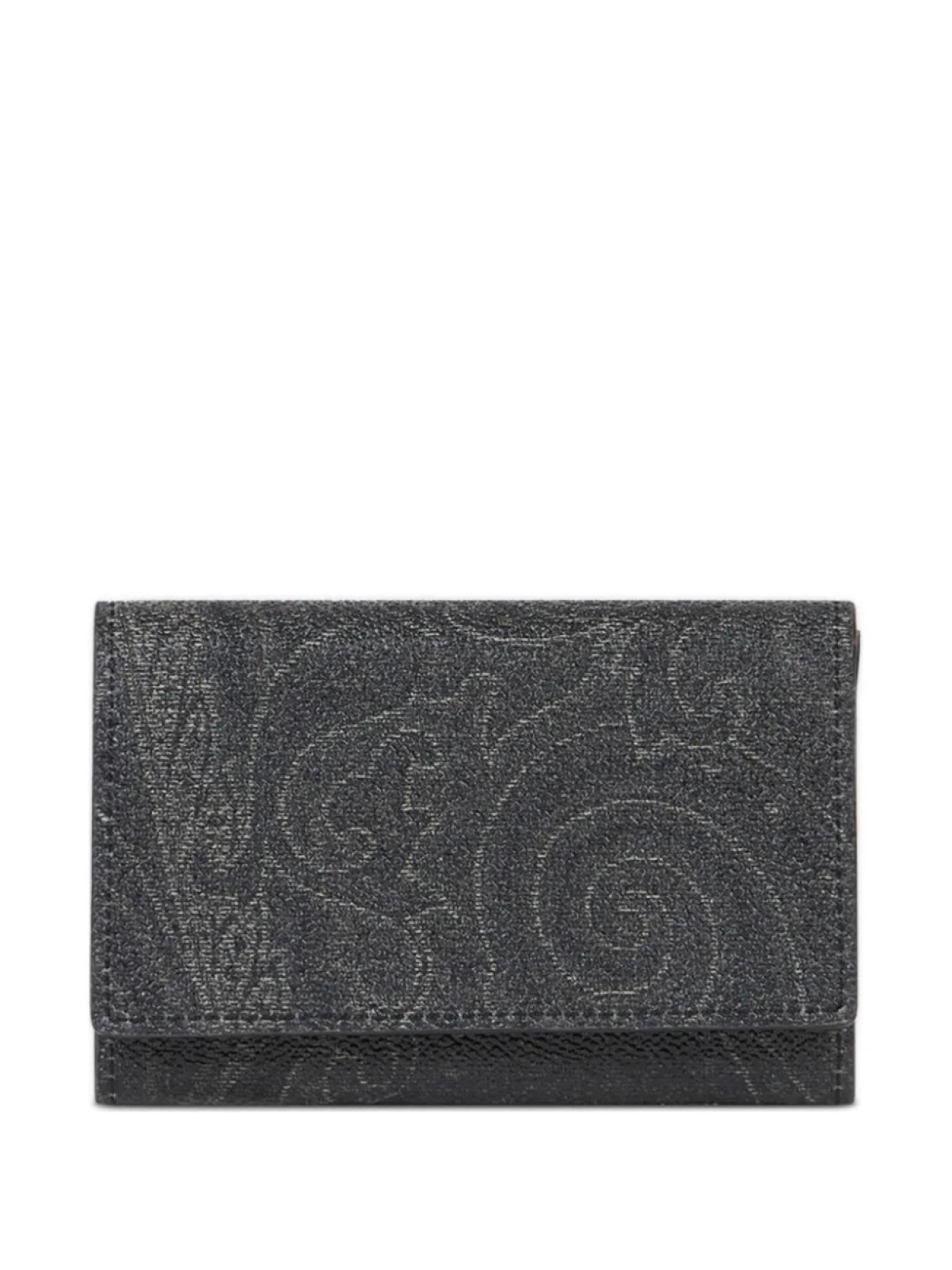 

Кошелек ETRO с принтом пейсли, черный