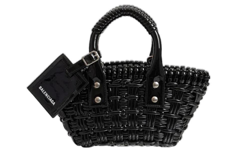 

Balenciaga Сумка-корзинка из овчины, сумка через плечо, сумка-кроссбоди, женская сумка очень маленького размера, черная