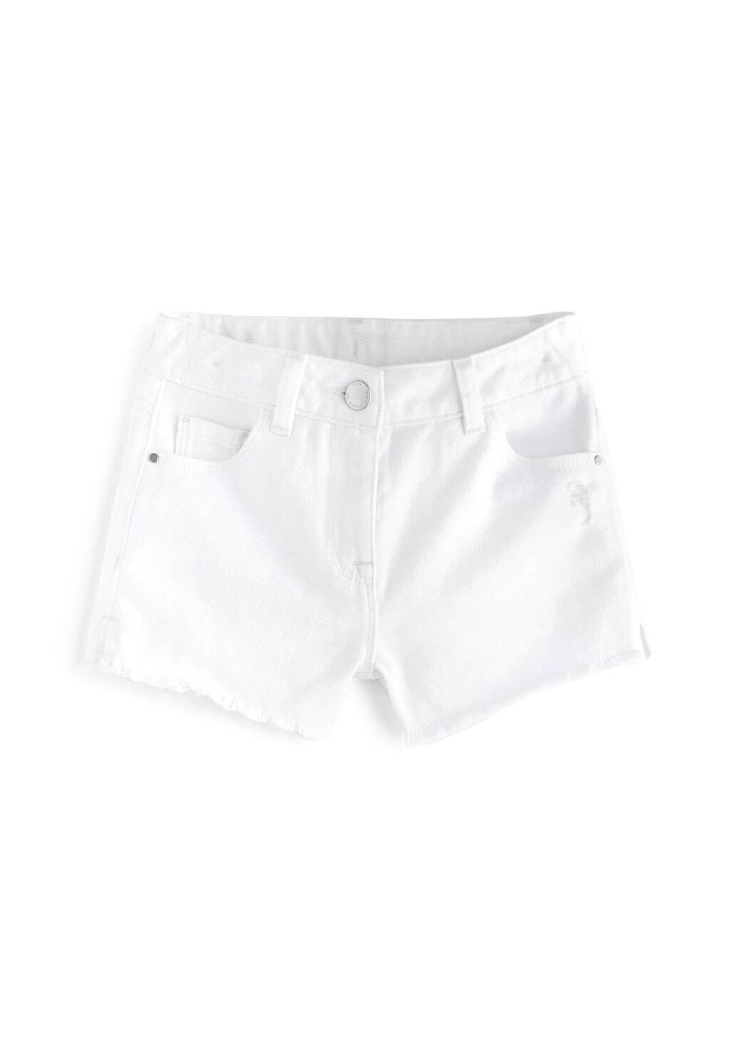 

Джинсовые шорты Frayed Edge Regular Length Next, белый