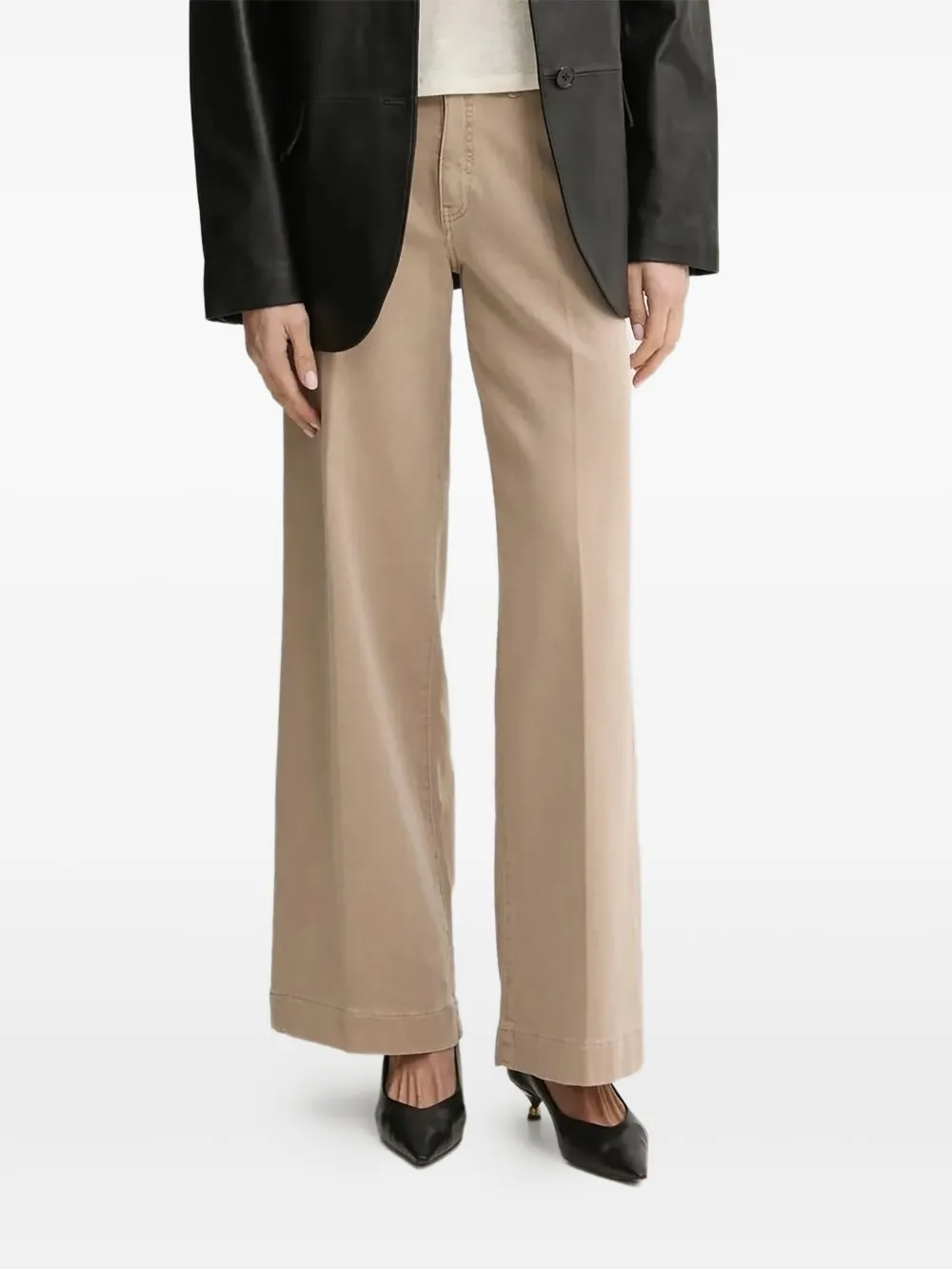 

Широкие джинсы GUESS USA, нейтральный