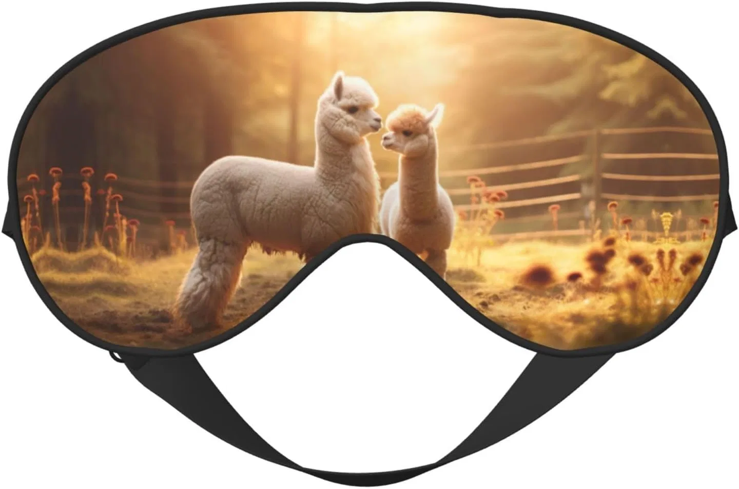 Маска для лица HDSKFNS — Для сна с принтом «I Love Alpacas»