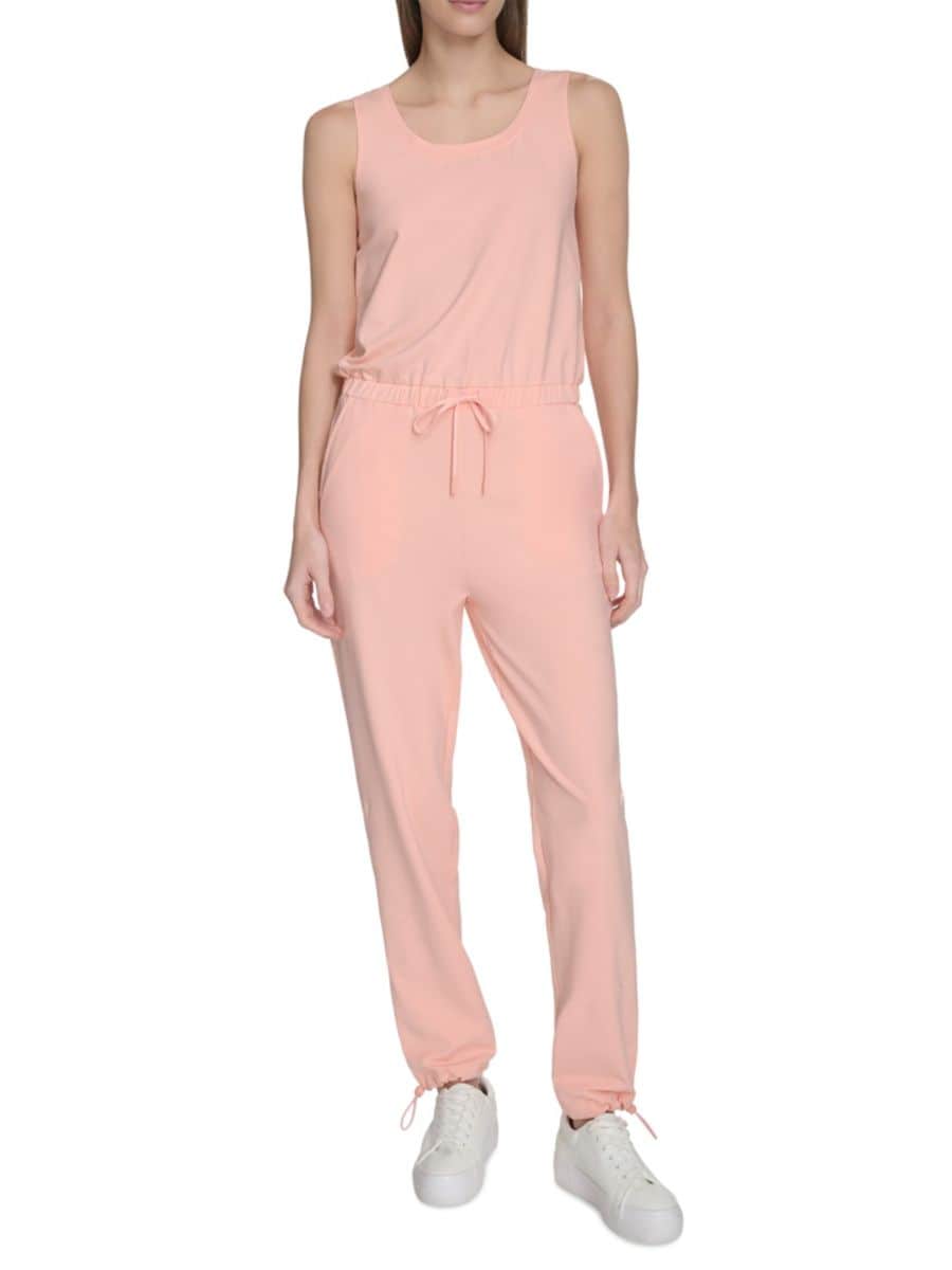 

Комбинезон с завязками из джерси Andrew Marc Sport, цвет Peach
