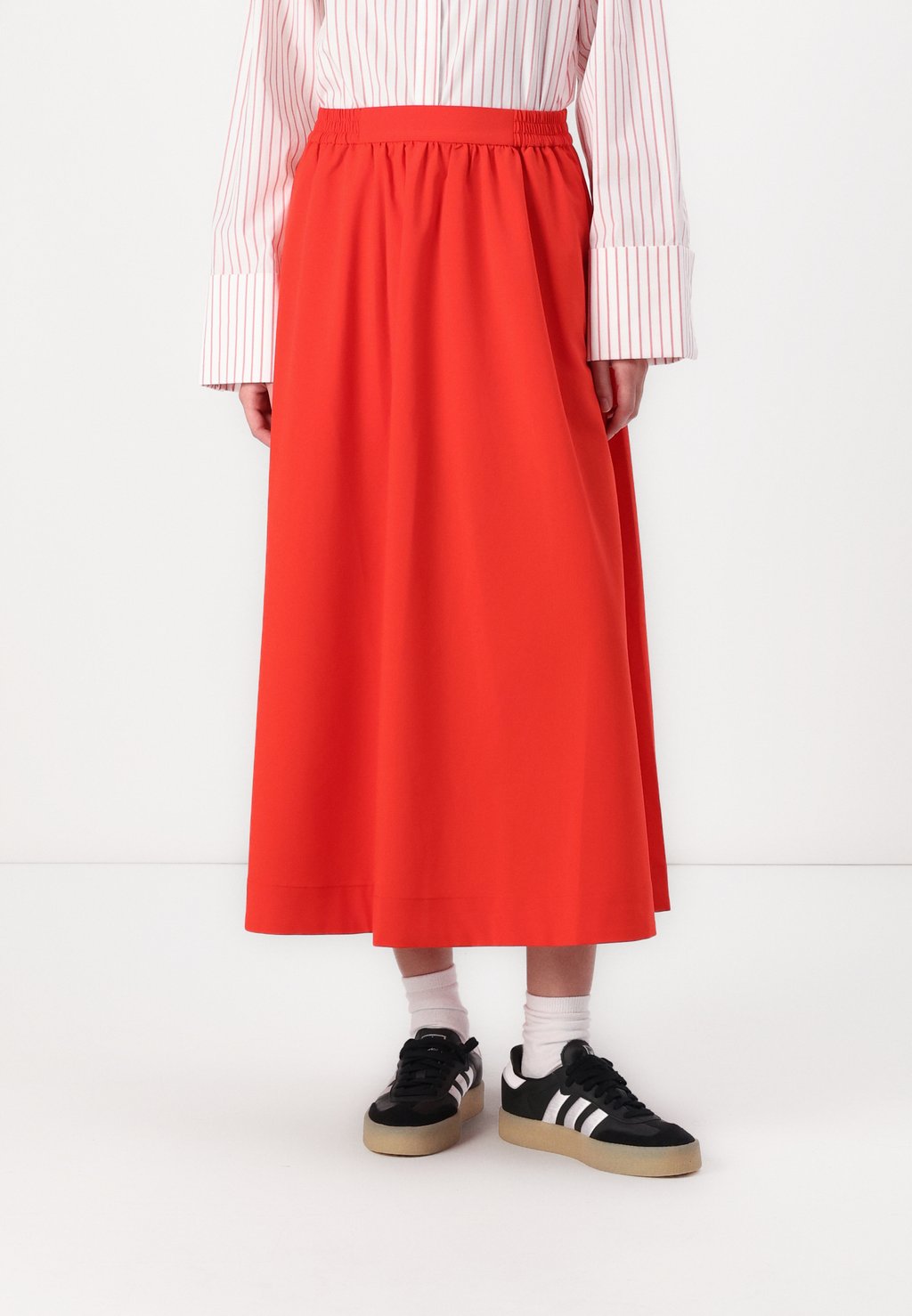 

Юбка А-силуэта CASSIE SKIRT MSCH Copenhagen, светло-красный