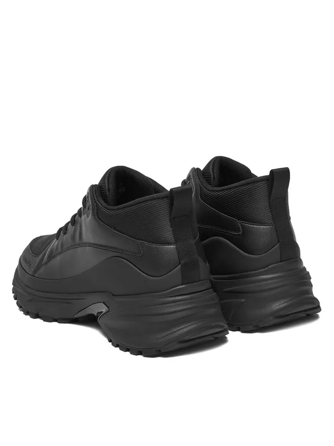 Calvin Klein Кроссовки Hike Runner Mid Laceup Tech Mix YM0YM01418, черный — фото 3