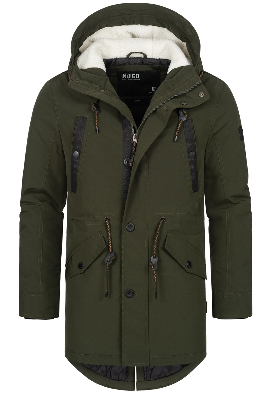 

Всесезонная куртка INDICODE JEANS Between-Seasons Parka Benicio, цвет fir