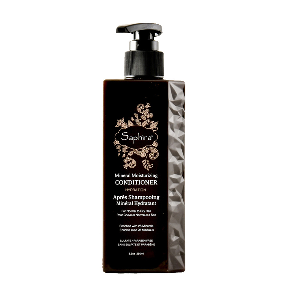 

Увлажняющий кондиционер для волос hydration mineral moisturizing conditioner Saphira, 250 мл