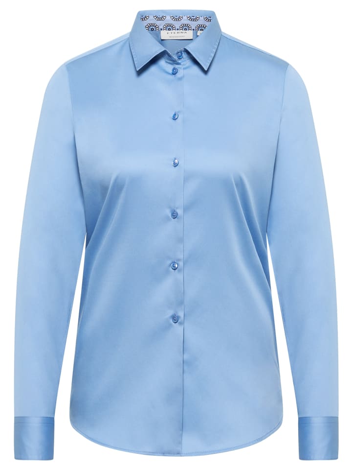 

Eterna Блузка стандартного кроя синего цвета