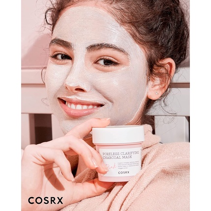 Маска для лица Cosrx — С розовым углем для очищения пор ,8 жидких унций / - детокс- из глины для лица от черных, 110 г — фото 2