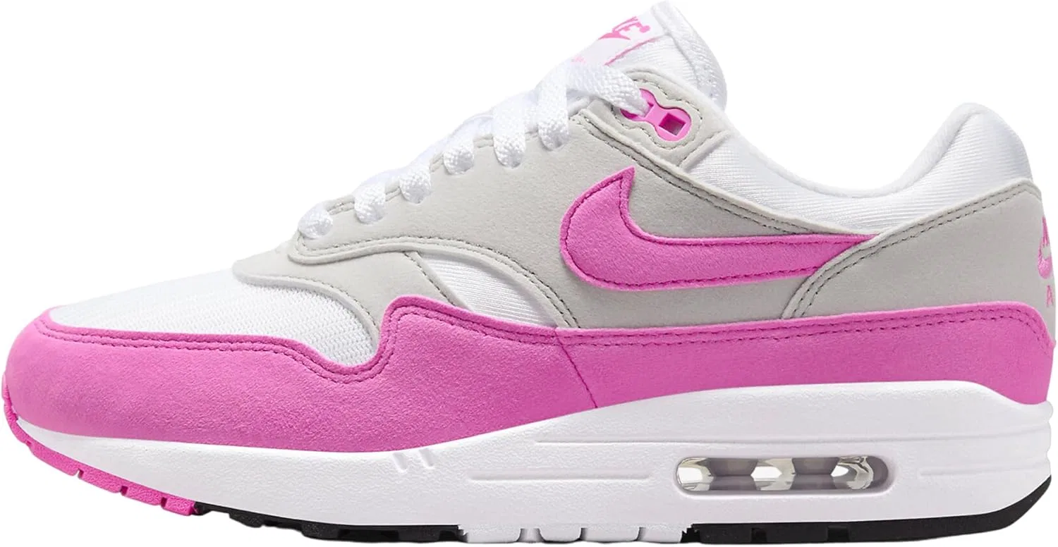 Кроссовки NIKE Air Max Plus для бега, модель 852630, мужские, белый/черный/розовый/серый