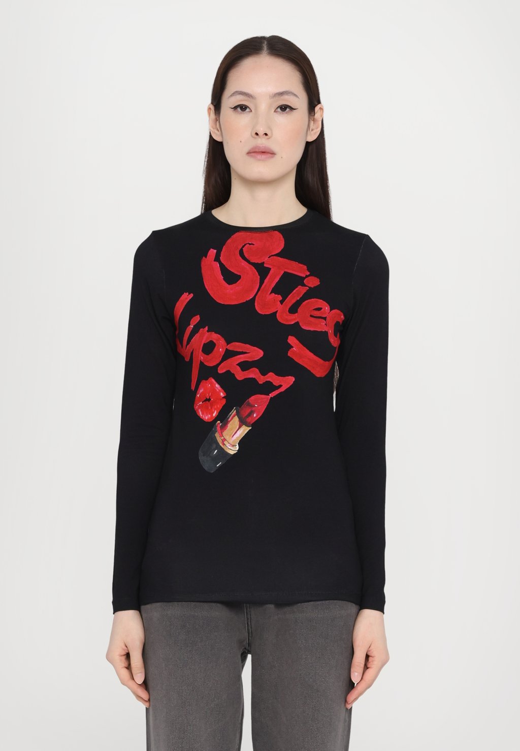

Топ с длинными рукавами AXELLE LONGSLEEVE Stieglitz, черный