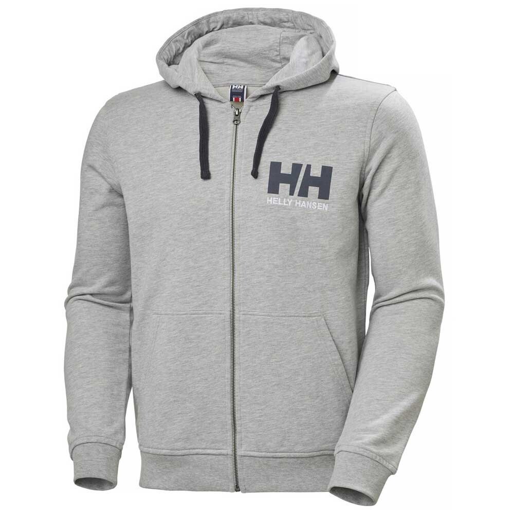 

Толстовка Helly Hansen Logo Full Zip, серый