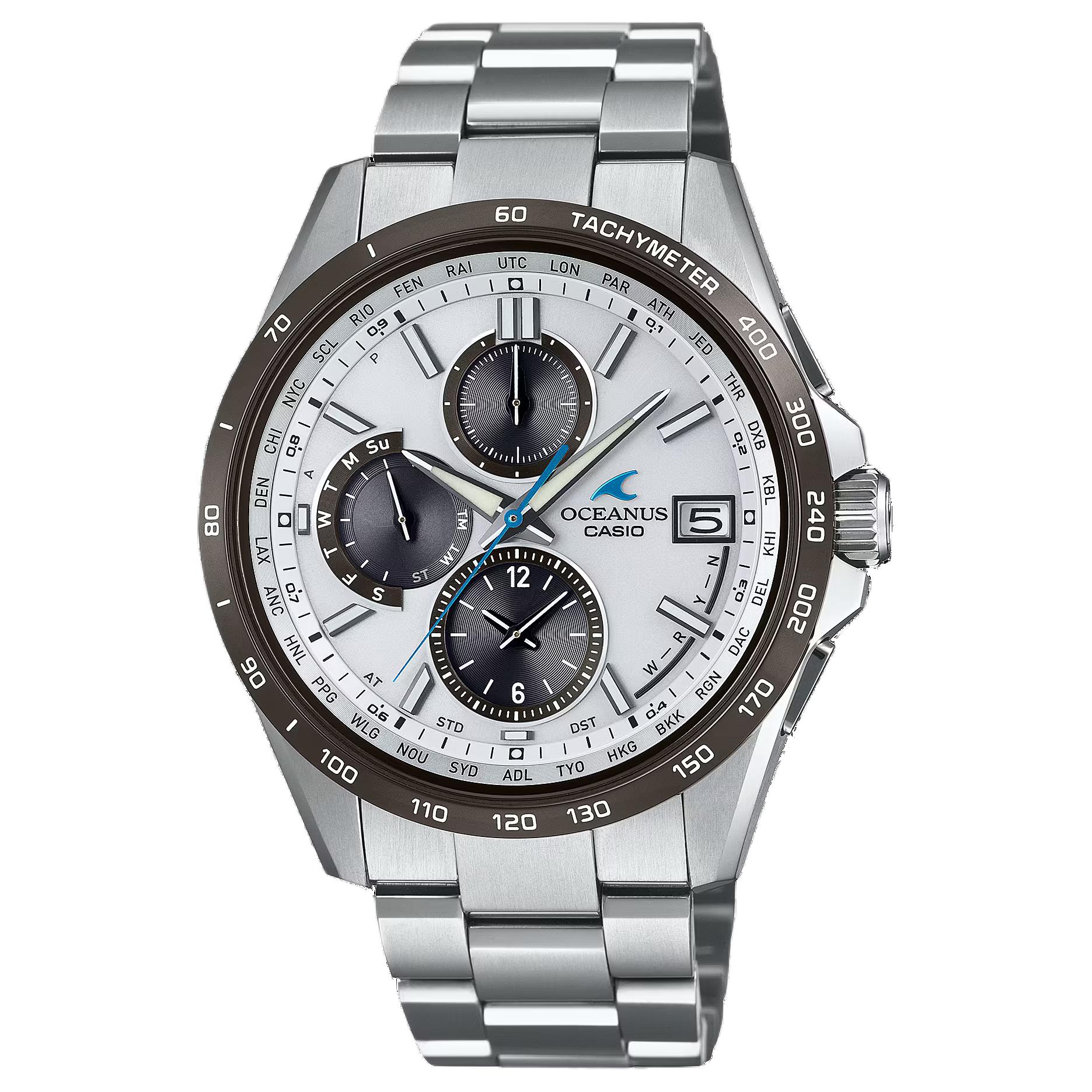 

CASIO Мужские часы OCEANUS White