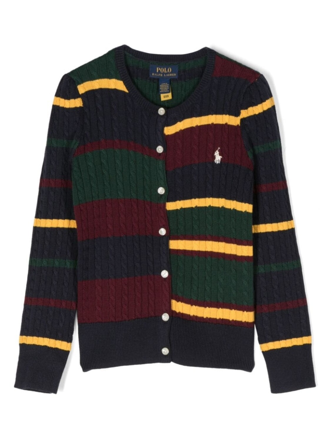 

Ralph Lauren кардиган фактурной вязки, синий