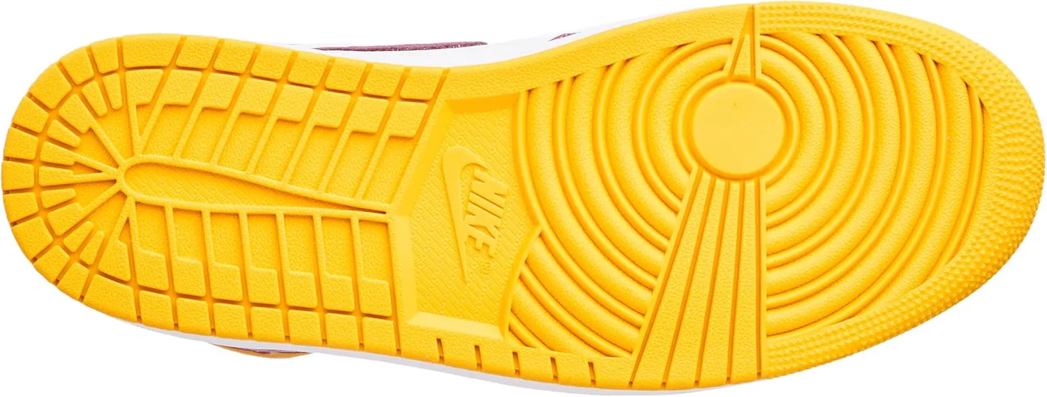 Мужские баскетбольные кроссовки Nike Air Jordan 1 Mid, золотой — фото 3
