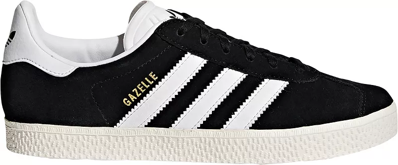 

Детские кроссовки Gazelle для начальной школы Adidas, черный/белый