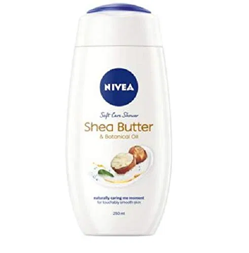 Гель для душа Nivea Shea Butter & Botanical Oil, 6 x 250 мл Nivea