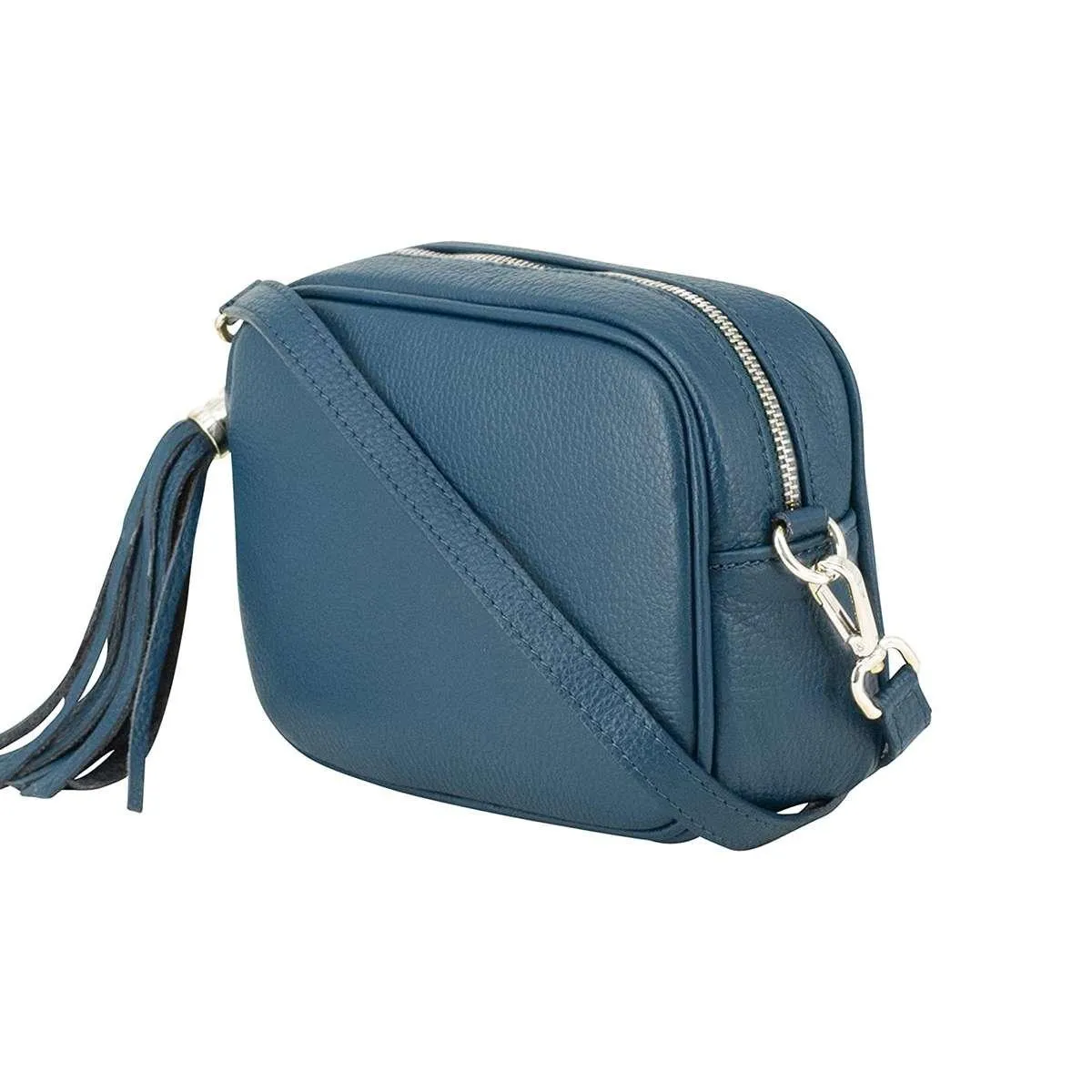 

Маленькая сумка через плечо с изображением камеры и кисточкой из натуральной итальянской кожи с подвеской Kitise, розовый