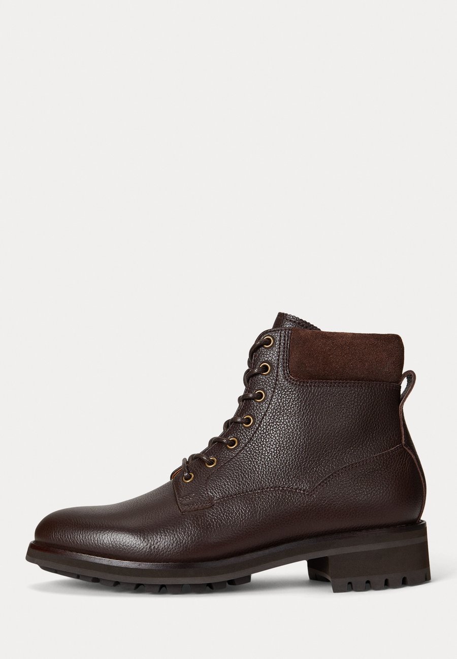 

Ботинки Polo Ralph Lauren BRYSON MID LEATHER FIELD BOOT, Dark Brown/Brown