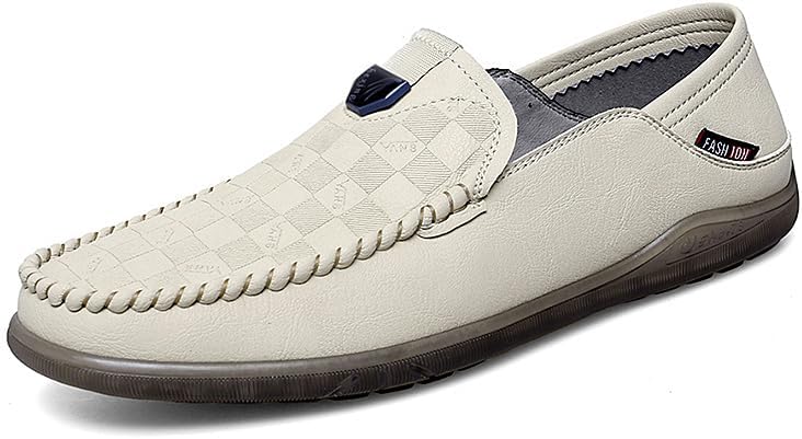 

Мужские лоферы TGRNFHKPYY, повседневные слипоны, мягкие лоферы для мужчин, легкая обувь и прогулок, бежевый