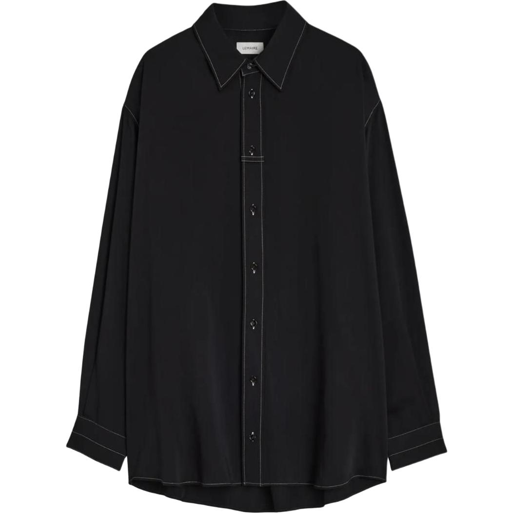 

Рубашка с петлей Lemaire, черный