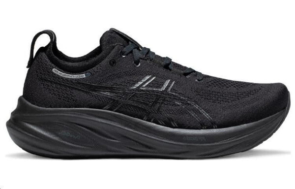 Кроссовки гель нимбус 26 ширина Asics, черный — фото 3