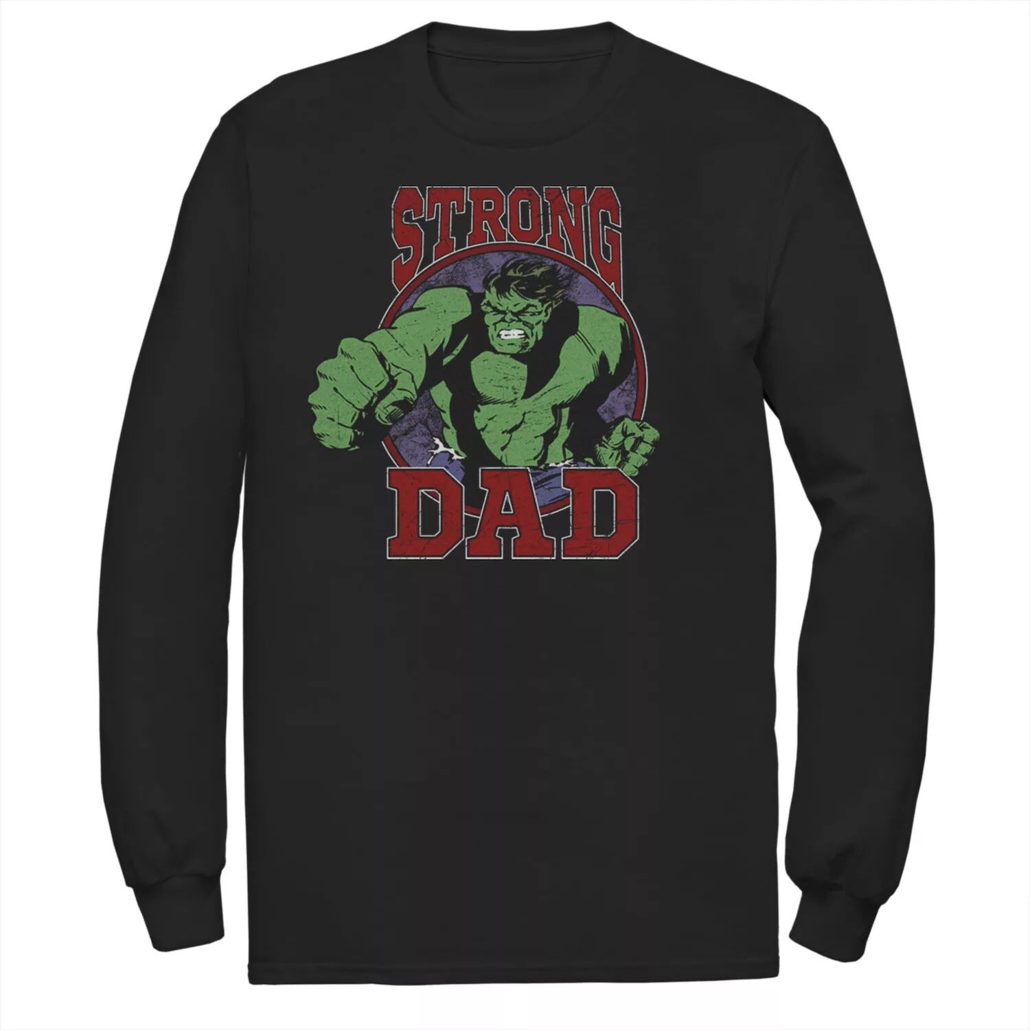 

Мужская футболка Marvel Hulk Father's Day Strong Dad Licensed Character
