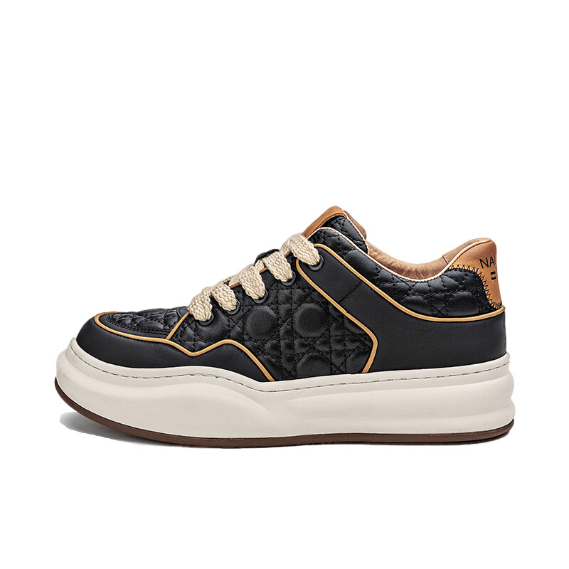 

Кроссовки Nautica Skateboarding Shoes Men Low-top Black, черный